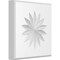 Ekena Millwork Standard Sedgwick Flower Rosette With Rounded Edge, 7"W x 7"H x 1"P ROSP070X070X100SDG11 - alternate 1